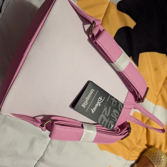 Disney Pink and White Loungefly Backpack - Picture 3 of 3